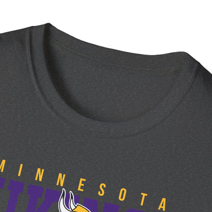 Minnesota Vikings Unisex T-Shirt - Softstyle Tee for Fans, Game Day Outfit, Unique Gift, Sports Apparel, Team Merchandise