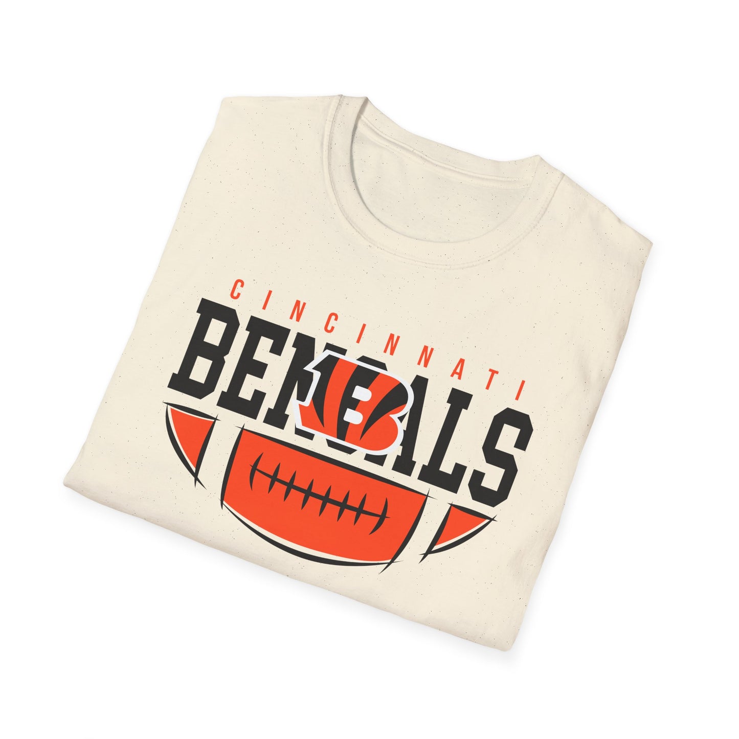 Cincinnati Bengals Fan T-Shirt, Unisex Softstyle Tee, Game Day Shirt, Sports Apparel, Casual Wear