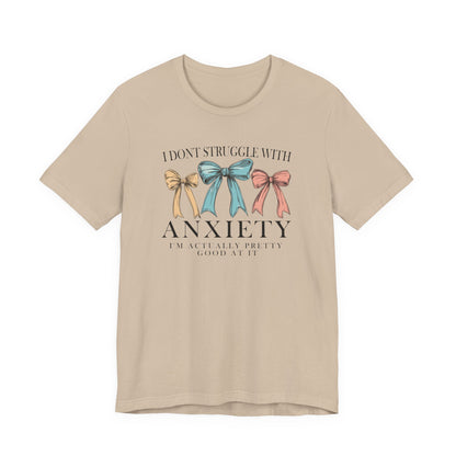 Anxiety Awareness Tee, Comfortable Unisex Shirt, Support Mental Health, Empowering Gift, Everyday Casual Wear