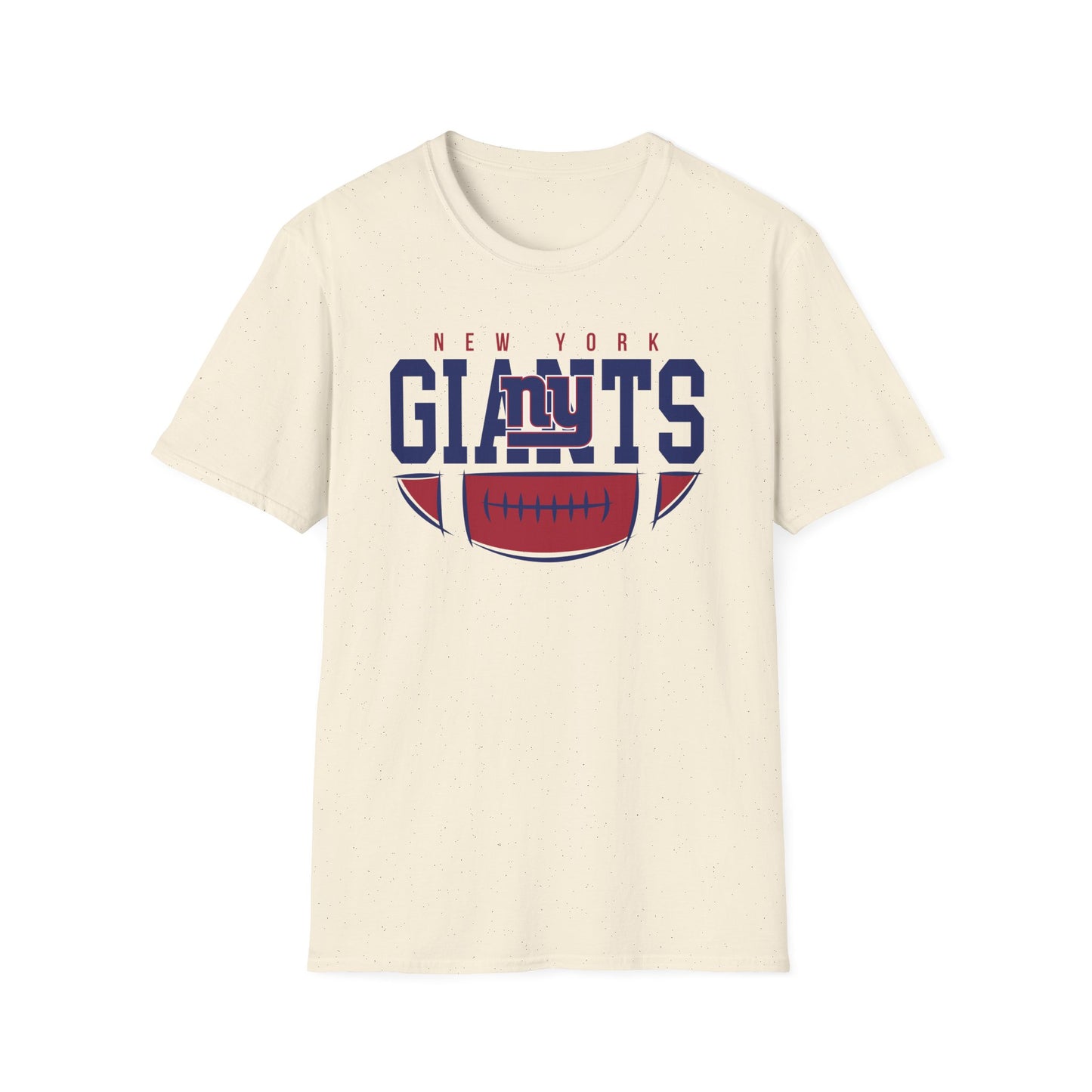 New York Giants Unisex Softstyle T-Shirt | NFL Fan Gear, Game Day Apparel, Sports Merchandise, Casual Wear, Gift for Football Lovers