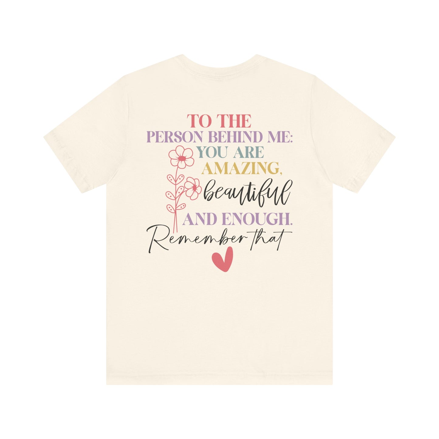 You Matter Tee: You Are Amazing, Beautiful, and Enough, Perfect Gift for Friends, Motivational T-Shirt, Women’s Empowerment [...]