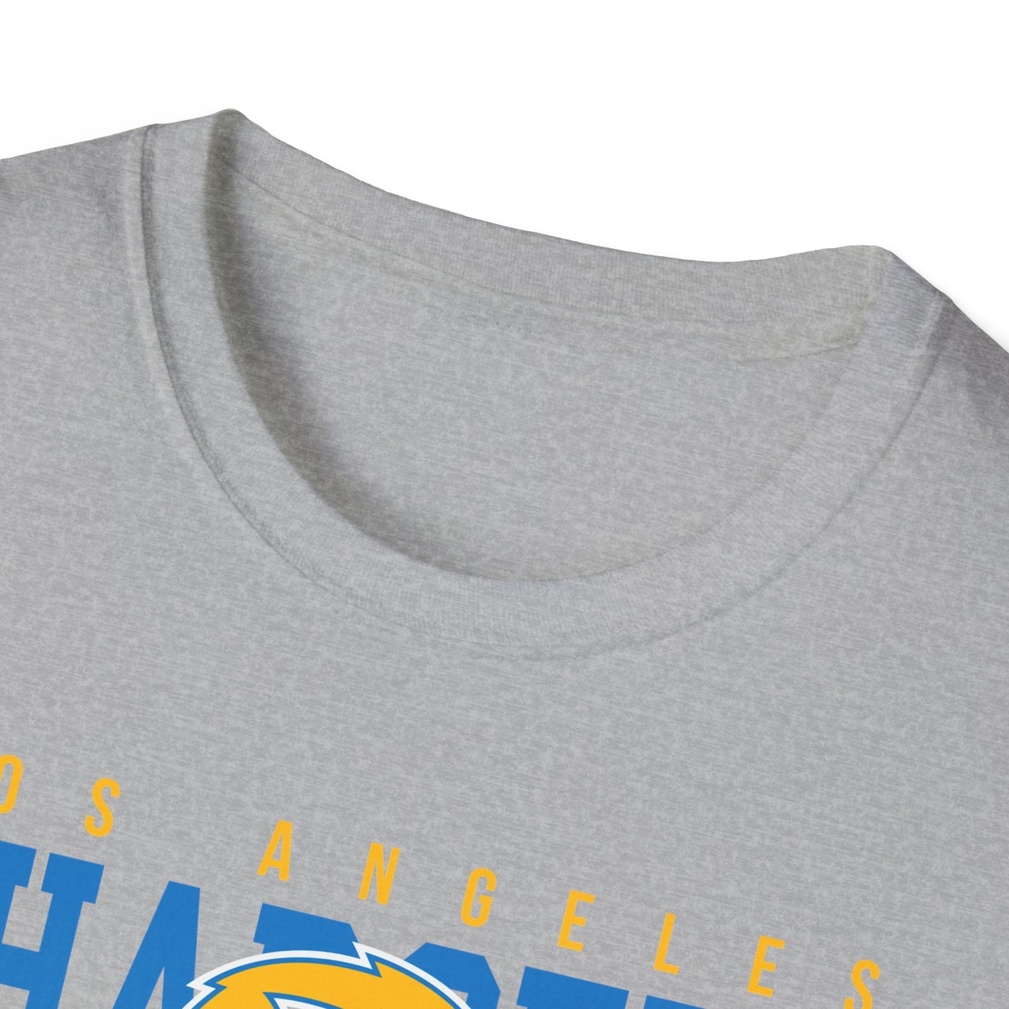 Unisex Softstyle T-Shirt - Chargers Football Pride, Casual Wear, Game Day Tee, Sports Fan Shirt, Gift for Him/Her