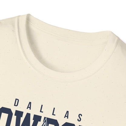 Dallas Cowboys Unisex Softstyle T-Shirt | Casual Fan Gear, Sports Apparel, Game Day Wear, Gift for Football Fans, Team Merchandise