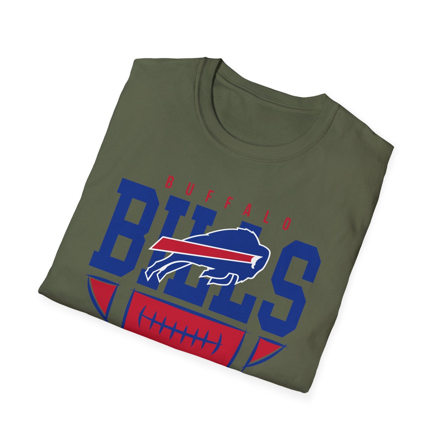 Buffalo Bills Unisex Softstyle T-Shirt | Game Day Attire, Sports Fan Apparel, Casual Wear, Gift for Sports Lovers