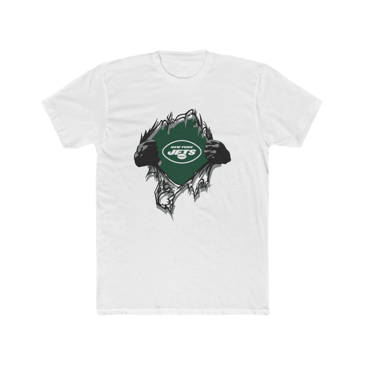 New York Jets Crew Tee, Unisex Fan Apparel, Game Day Shirt, Sports T-Shirt, Football Gift, Casual Wear