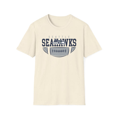 Seattle Seahawks Unisex Softstyle T-Shirt | NFL Fan Apparel, Game Day Shirt, Sports Gift, Casual Wear, Team Spirit Tee