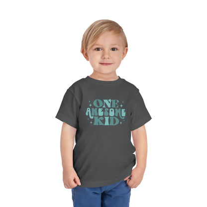 Awesome Kid Toddler Tee, Cute Toddler T-Shirt, Birthday Gift for Kids, Fun Kids Apparel, One Awesome Kid Shirt, Playful Kids Outfit