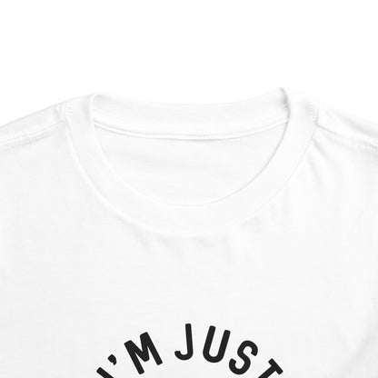 Toddler Snack Time Tee - Fun Kids T-Shirt, Toddler Birthday Gift, Snack Lover Apparel, Cute Playdate Top, Funny Kids Clothing