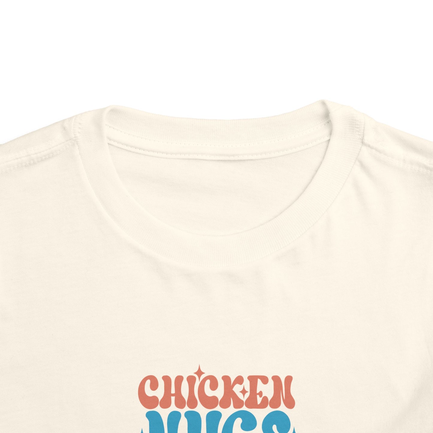 Toddler Short Sleeve Tee - 'Chicken Hugs & Mama's Hugs' - Cute Kid's T-Shirt, Fun Gift for Birthdays, Playdates, Family Gatherings
