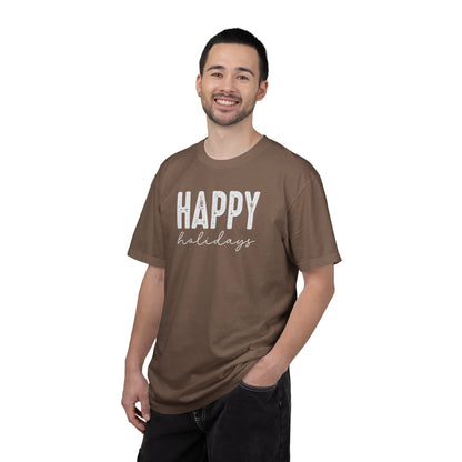 Happy Graphic T-Shirt — Minimal Positive Statement Tee