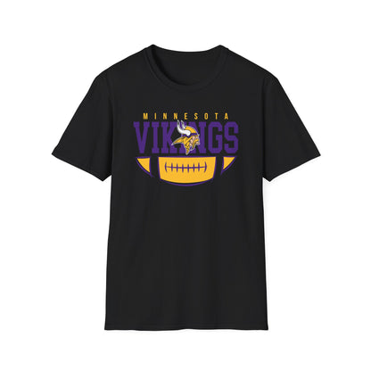 Minnesota Vikings Unisex T-Shirt - Softstyle Tee for Fans, Game Day Outfit, Unique Gift, Sports Apparel, Team Merchandise