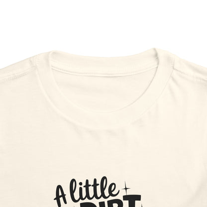 Toddler Dirt Adventure Tee | Playful Kids Shirt, Gift for Little Explorers, Unique Toddler Outfit, Funny Child T-Shirt, Birthday Gift