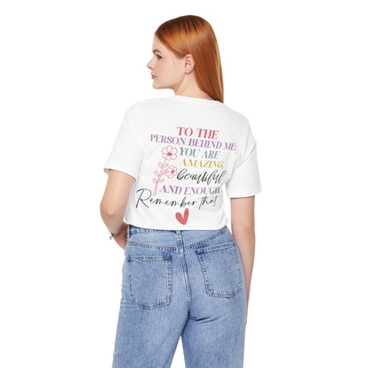 You Matter Tee: You Are Amazing, Beautiful, and Enough, Perfect Gift for Friends, Motivational T-Shirt, Women’s Empowerment [...]