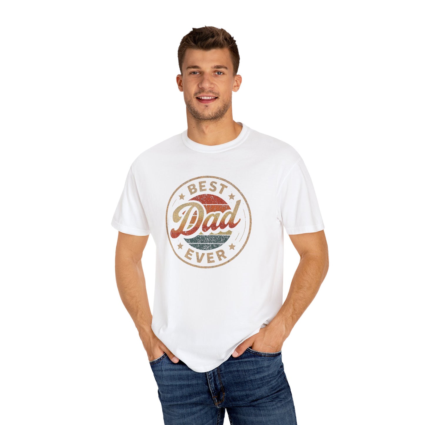 Best Dad Ever Unisex T-Shirt, Perfect Gift for Father's Day, Casual Wear, Dad Appreciation, Family Gatherings, Fathers Day Tee
