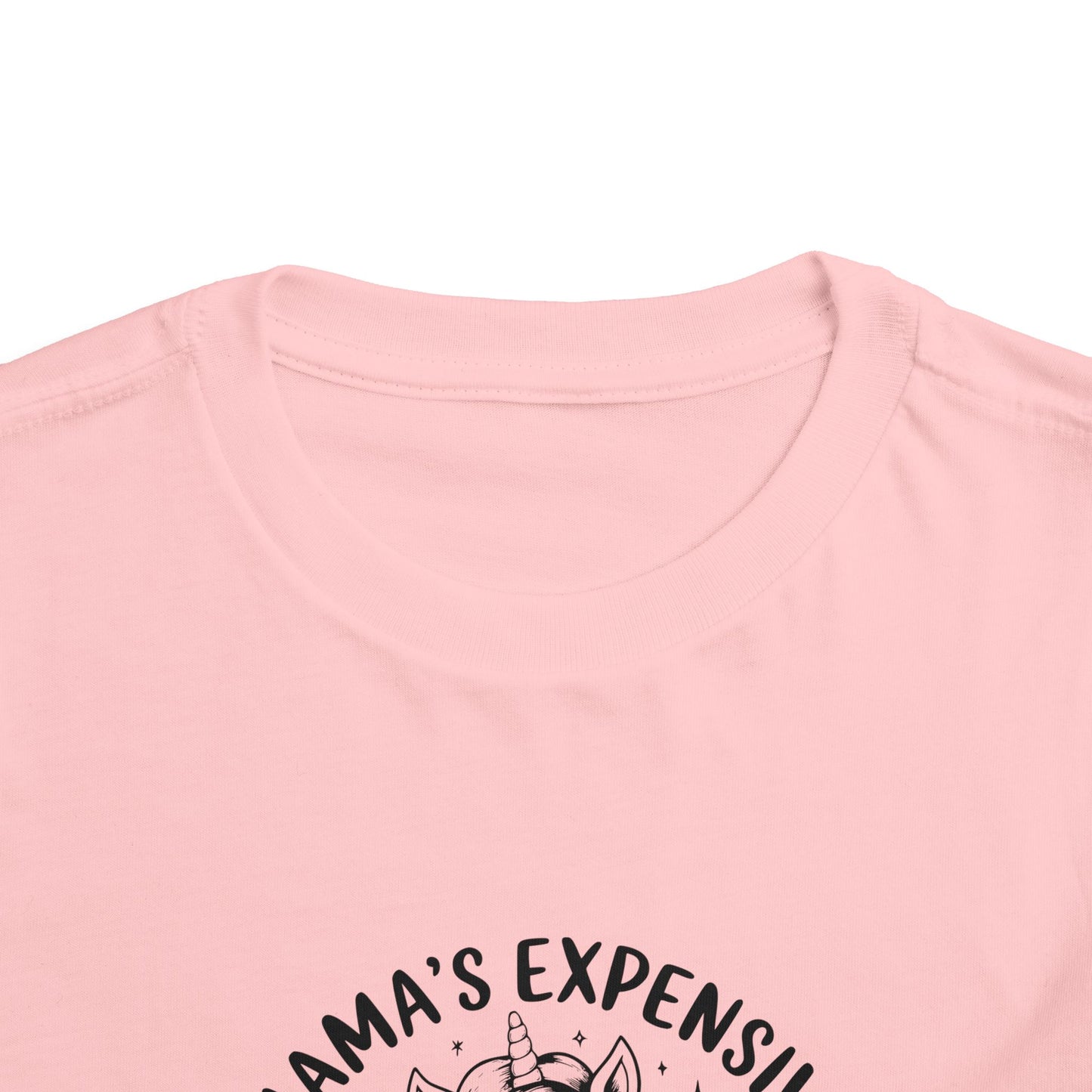Mama's Expensive Little Bestie Toddler Tee, Cute Kids Shirt, Fun Toddler Apparel, Gift for Mom, Birthday Outfit, Summer Playwear