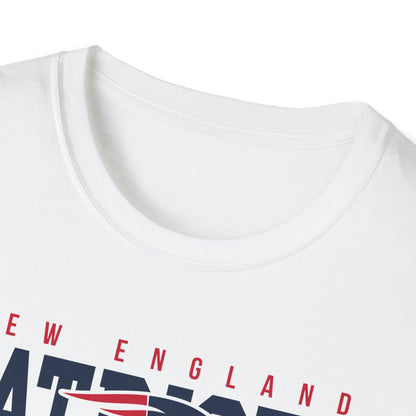 New England Patriots Unisex Softstyle T-Shirt | Sports Apparel, Game Day Outfit, Gift for Fans, Comfortable Tee, NFL Merchandise