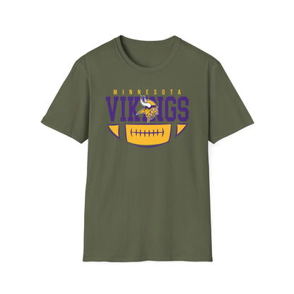 Minnesota Vikings Unisex T-Shirt - Softstyle Tee for Fans, Game Day Outfit, Unique Gift, Sports Apparel, Team Merchandise