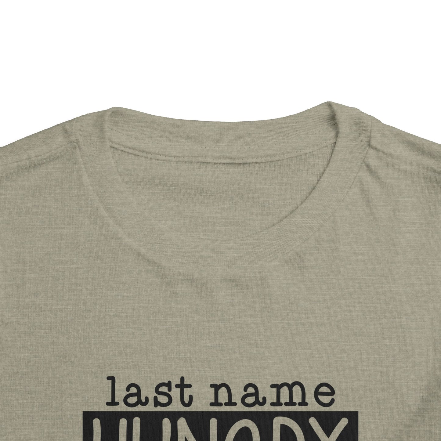 Personalized Toddler Tee - Always Hungry Shirt for Kids, Funny Gift for Birthdays, Playdates, Family Gatherings, Casual Wear