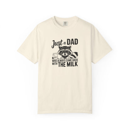 Just a Dad Garment-Dyed T-Shirt, Father’s Day Gift, Casual Wear, Dad Humor Tee, Gift for New Dads, Funny Tee for Dads