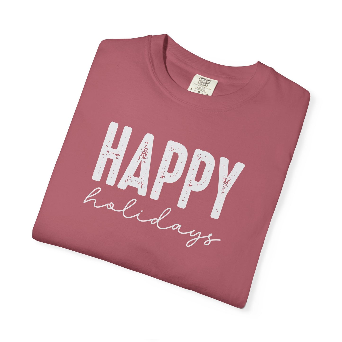 Happy Graphic T-Shirt — Minimal Positive Statement Tee