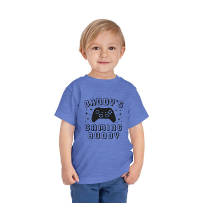 Gaming Buddy Toddler Tee, Kids Gaming Shirt, Father's Day Gift, Playdate Outfit, Fun Toddler Clothes