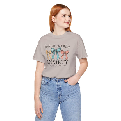 Anxiety Awareness Tee, Comfortable Unisex Shirt, Support Mental Health, Empowering Gift, Everyday Casual Wear