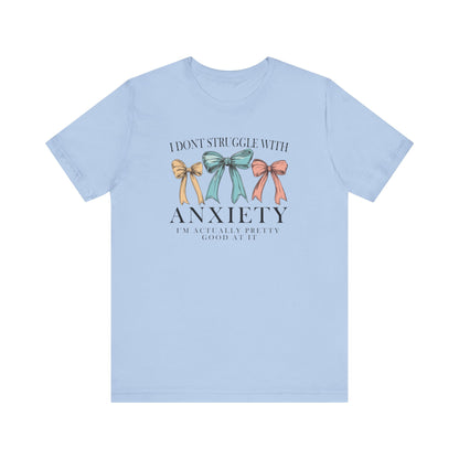 Anxiety Awareness Tee, Comfortable Unisex Shirt, Support Mental Health, Empowering Gift, Everyday Casual Wear