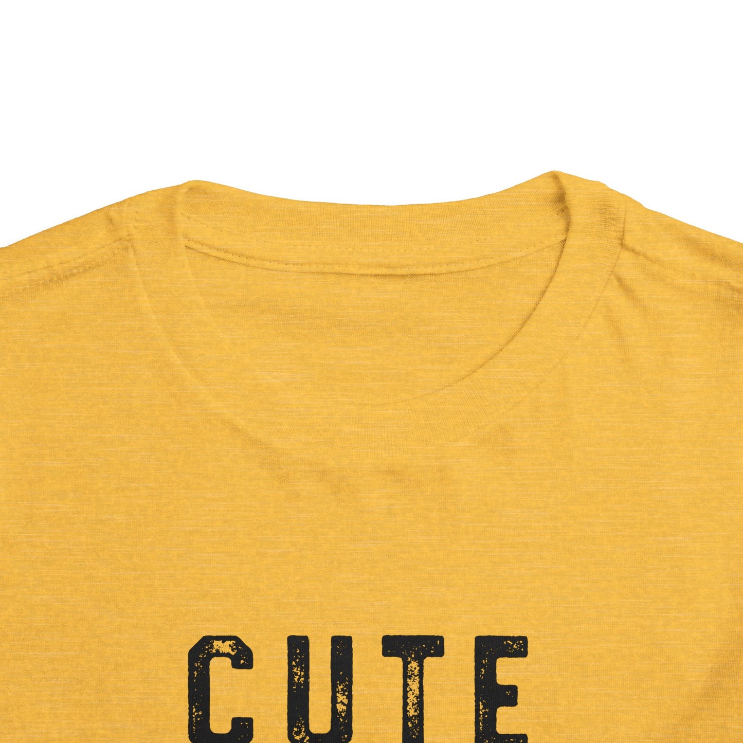 Cute & Smart Toddler Short Sleeve Tee - Fun Gift for Kids, Birthday Outfits, Playtime Apparel, Unique Toddler Fashion