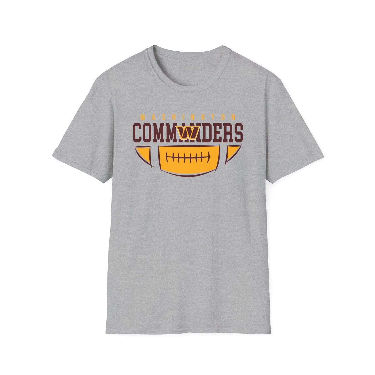 Washington Commanders Unisex Softstyle T-Shirt, Sports Tee, Football Fan Shirt, Casual Wear, Game Day Apparel, Gift for Him or Her
