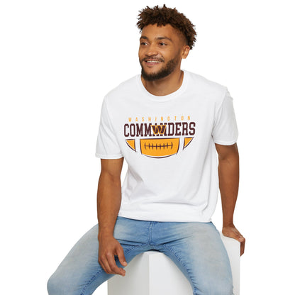 Washington Commanders Unisex Softstyle T-Shirt, Sports Tee, Football Fan Shirt, Casual Wear, Game Day Apparel, Gift for Him or Her