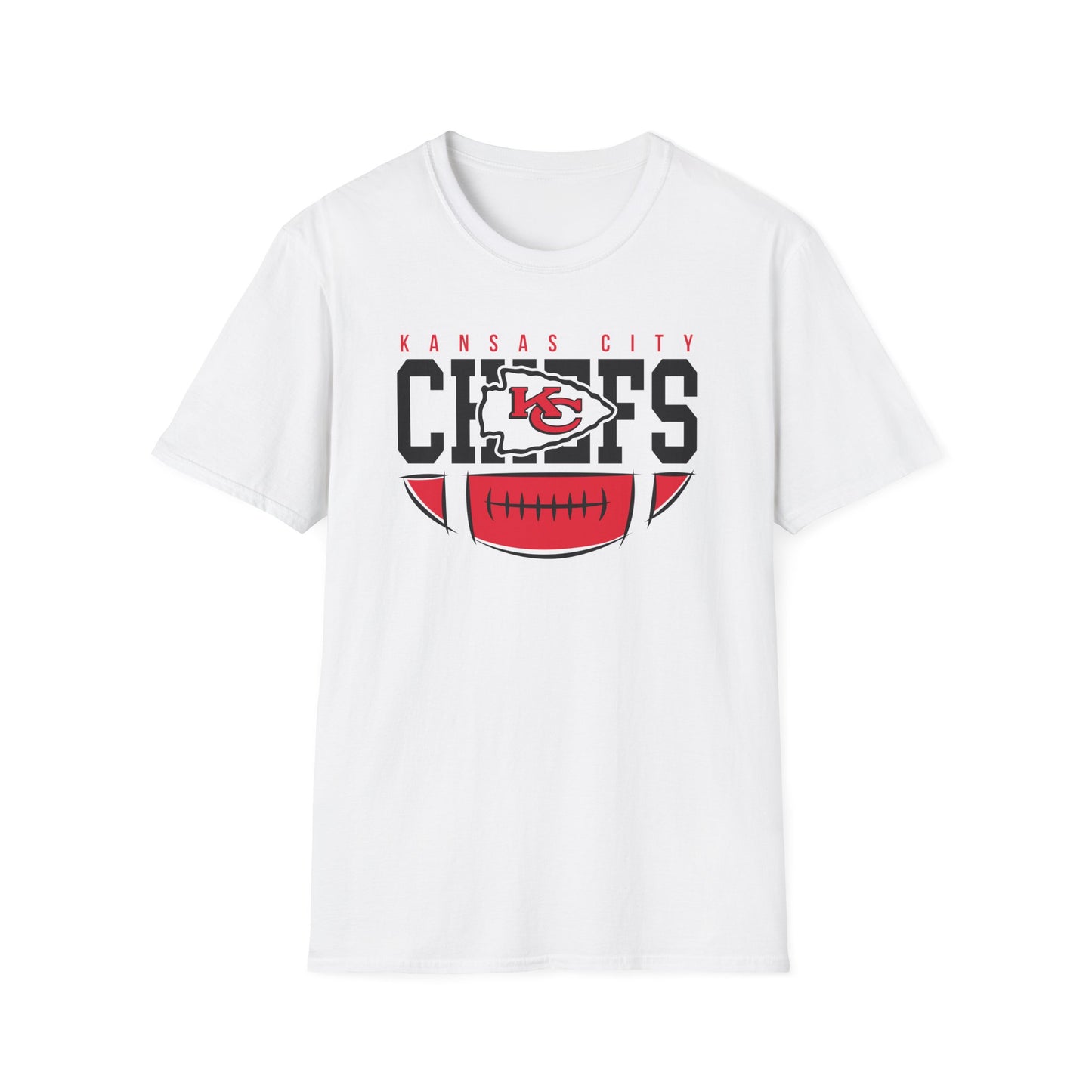 Kansas City Chiefs Unisex Softstyle T-Shirt, Football Fan Tee, Game Day Apparel, Sports Merchandise, Gift for Sports Lovers