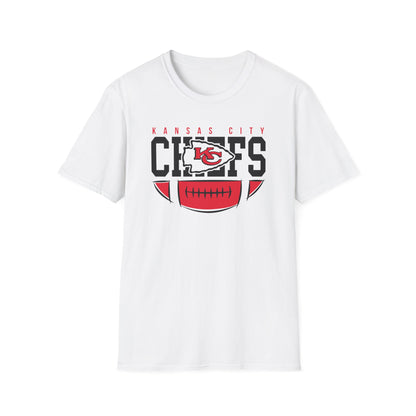 Kansas City Chiefs Unisex Softstyle T-Shirt, Football Fan Tee, Game Day Apparel, Sports Merchandise, Gift for Sports Lovers