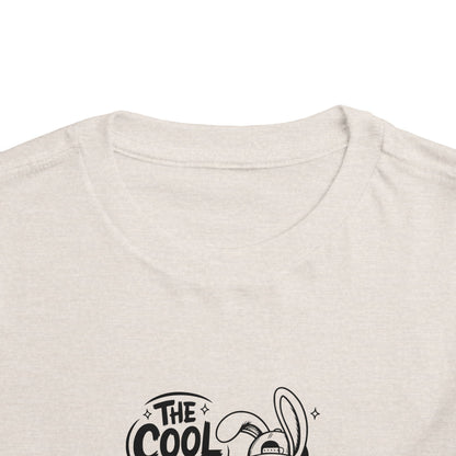 Cool Kid Toddler Tee, Cute Bunny T-Shirt for Kids, Fun Summer Outfit, Birthday Gift, Easter Apparel, Playdate Clothes