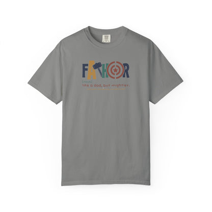 Father's Day Garment-Dyed T-Shirt, Funny Dad Tee, Unique Gift for Dads, Casual Wear, Birthday Present, Family Gatherings