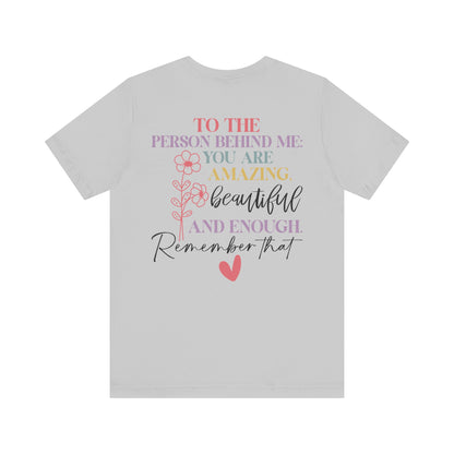 You Matter Tee: You Are Amazing, Beautiful, and Enough, Perfect Gift for Friends, Motivational T-Shirt, Women’s Empowerment [...]