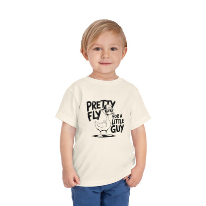 Pretty Fly Toddler Tee - Cool Kids Shirt, Cute Gift for Little Boys, Summer Outfit, Birthday Gift, Fun Graphic Tee
