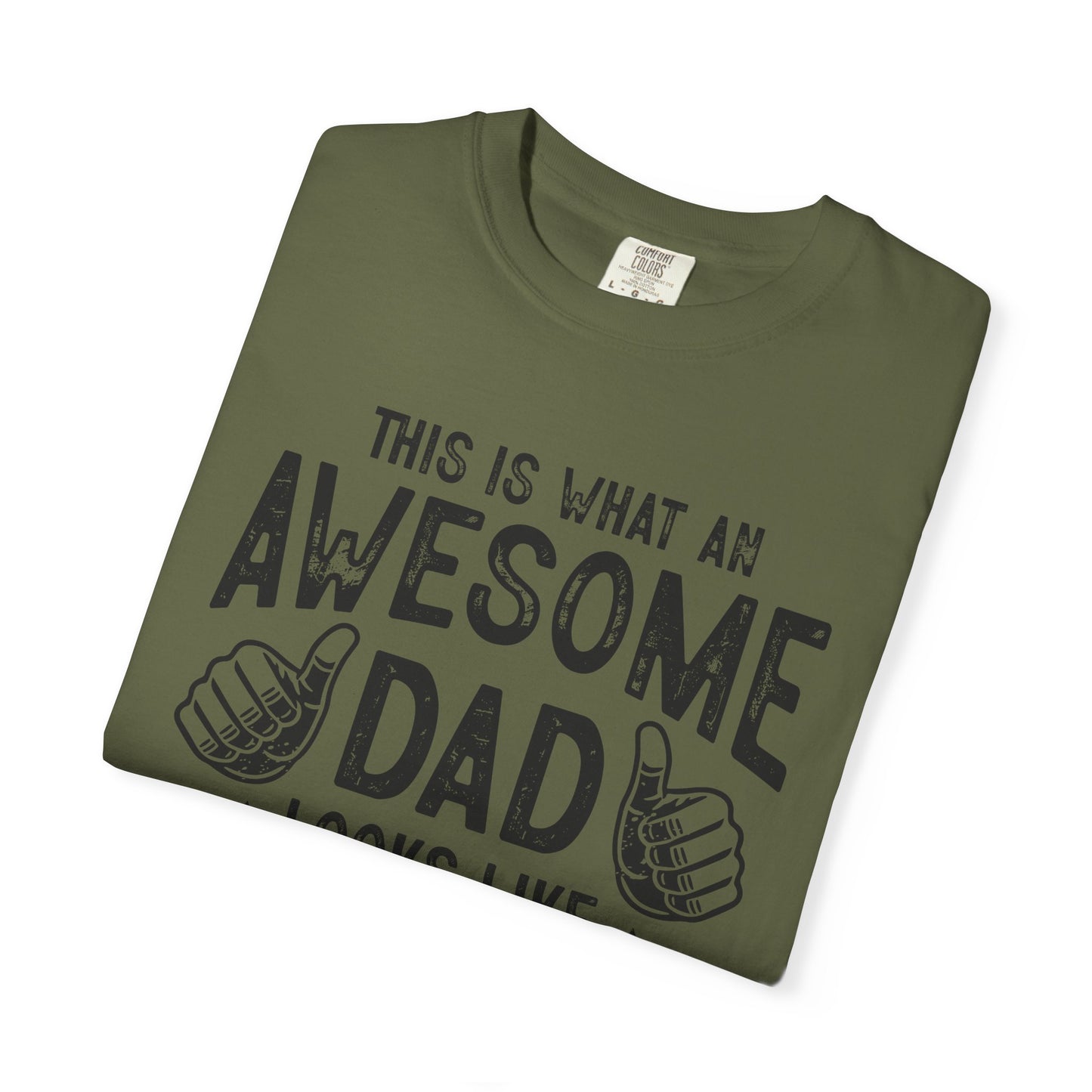 Awesome Dad Unisex T-Shirt - Perfect Gift for Father's Day, Dads, Family Gatherings, Fun and Casual Wear, Gifts for Him