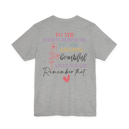 You Matter Tee: You Are Amazing, Beautiful, and Enough, Perfect Gift for Friends, Motivational T-Shirt, Women’s Empowerment [...]