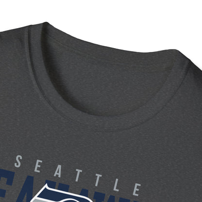 Seattle Seahawks Unisex Softstyle T-Shirt | NFL Fan Apparel, Game Day Shirt, Sports Gift, Casual Wear, Team Spirit Tee