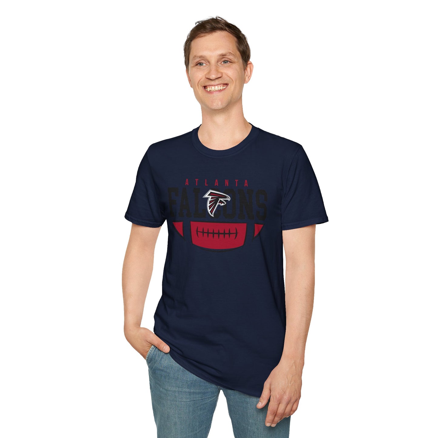 Atlanta Falcons Unisex Softstyle T-Shirt - Perfect for Game Day, Sports Fans, Tailgating, and Casual Wear