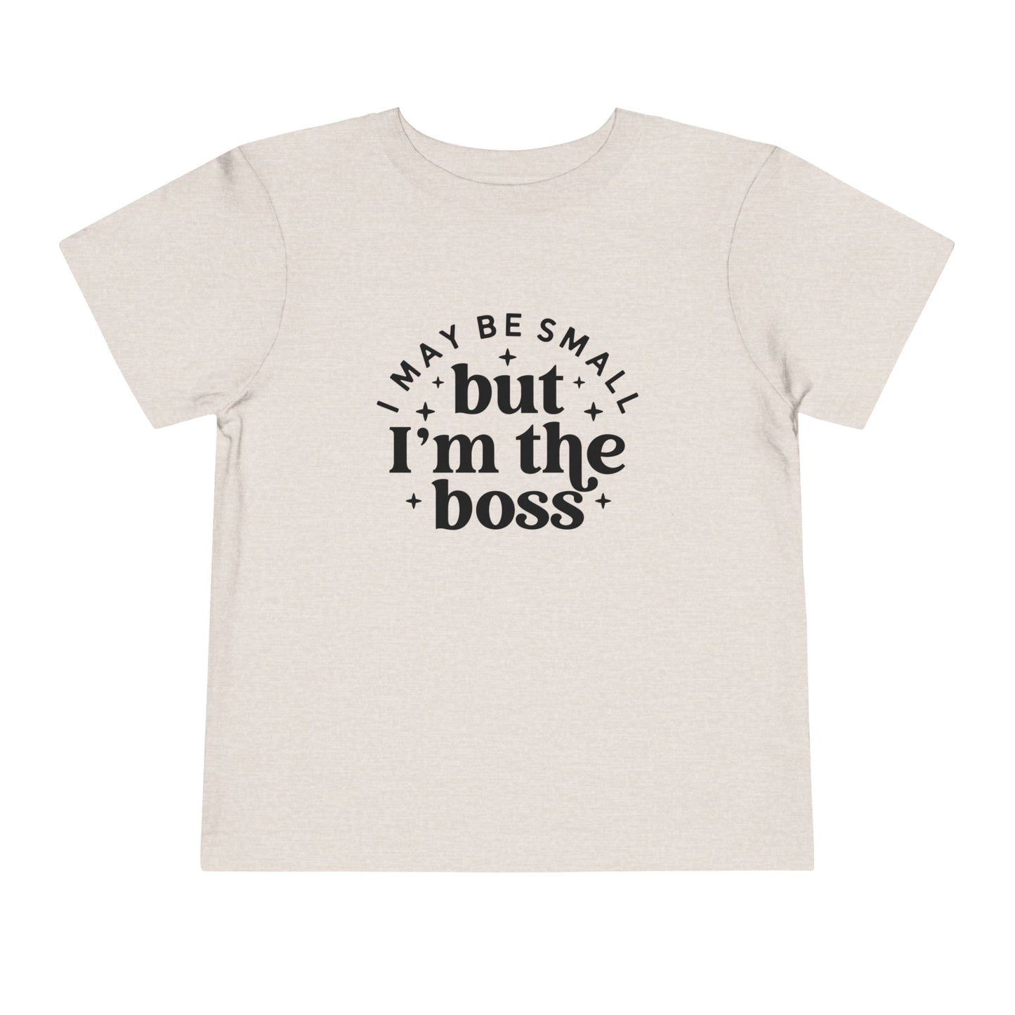 Toddler Boss Tee - Playful Short Sleeve T-Shirt, Kid's Gift, Birthday Outfit, Toddler Fashion, Parenting Humor
