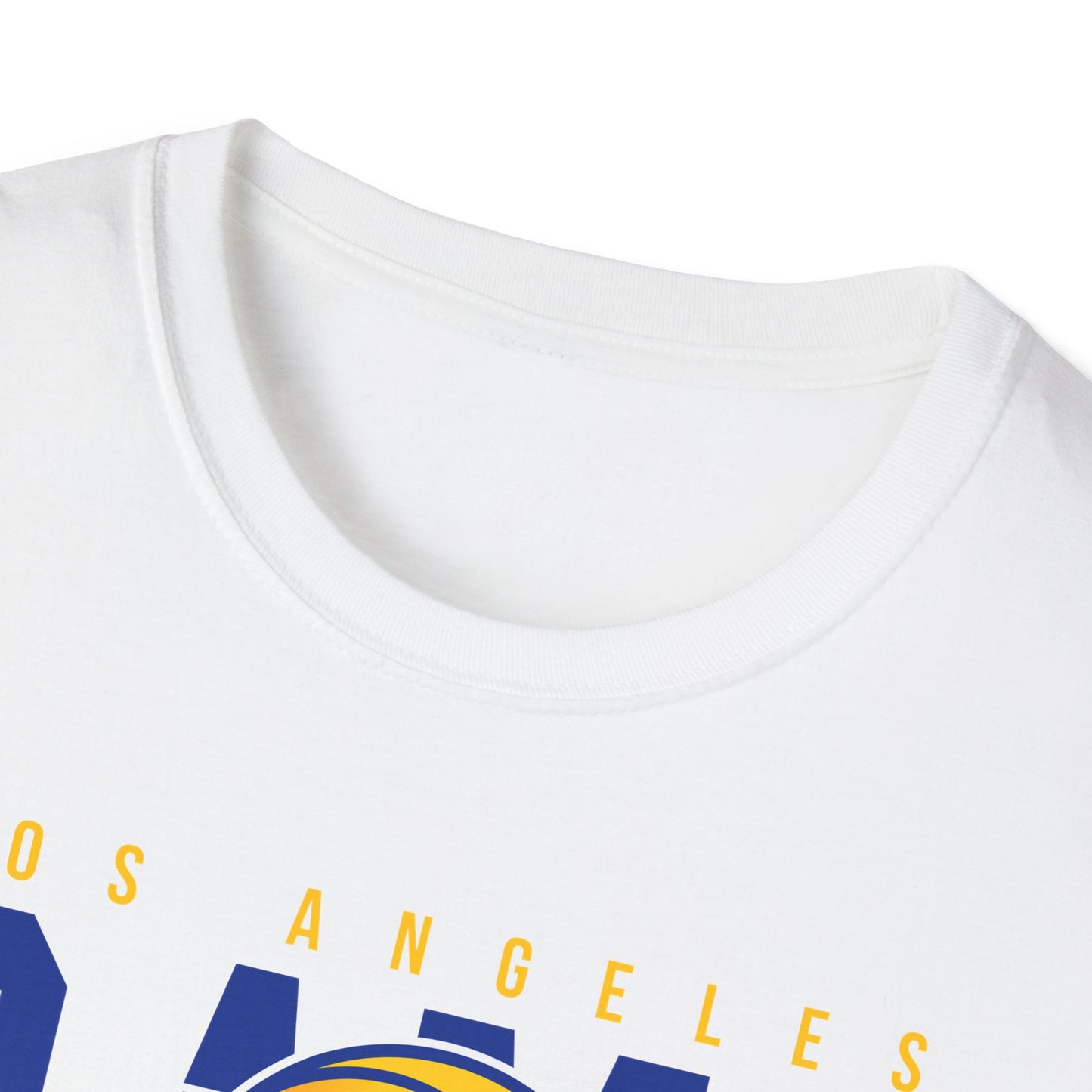Los Angeles Rams Unisex Softstyle T-Shirt, Football Fan Apparel, Game Day Outfit, Sports Gift, Casual Wear, Team Spirit Tee
