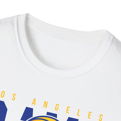 Los Angeles Rams Unisex Softstyle T-Shirt, Football Fan Apparel, Game Day Outfit, Sports Gift, Casual Wear, Team Spirit Tee