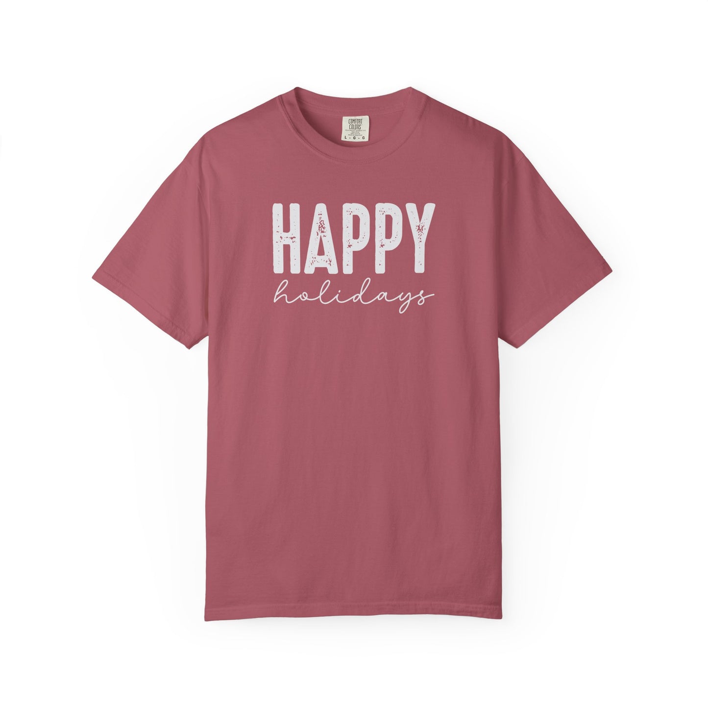 Happy Graphic T-Shirt — Minimal Positive Statement Tee