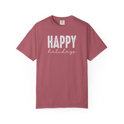 Happy Graphic T-Shirt — Minimal Positive Statement Tee