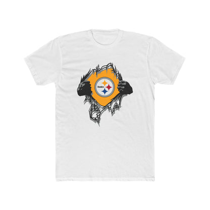 Steelers Sports Tee, Casual Wear, Graphic Tee, Gift for Sports Fans, Pittsburgh Steelers Merch