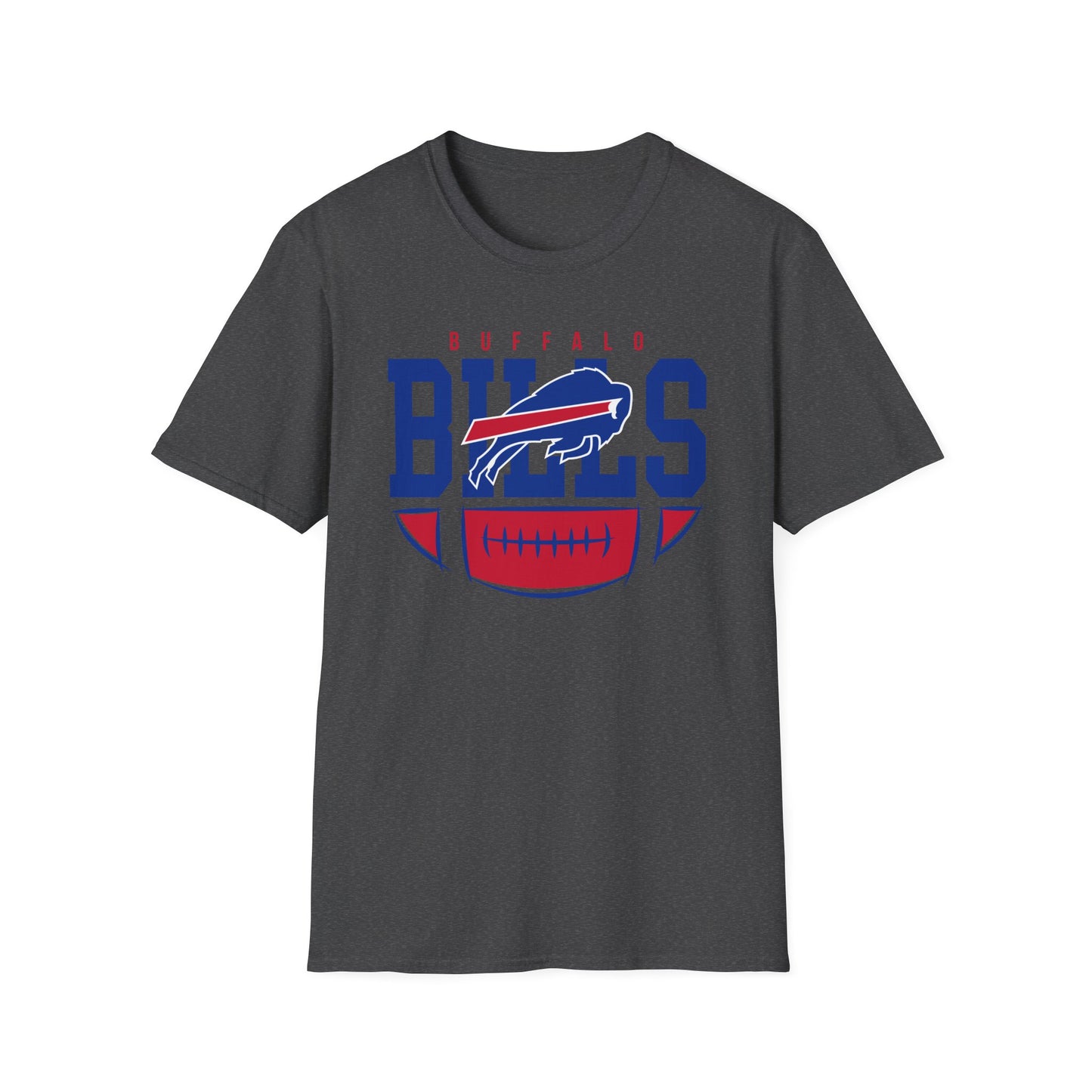 Buffalo Bills Unisex Softstyle T-Shirt | Game Day Attire, Sports Fan Apparel, Casual Wear, Gift for Sports Lovers