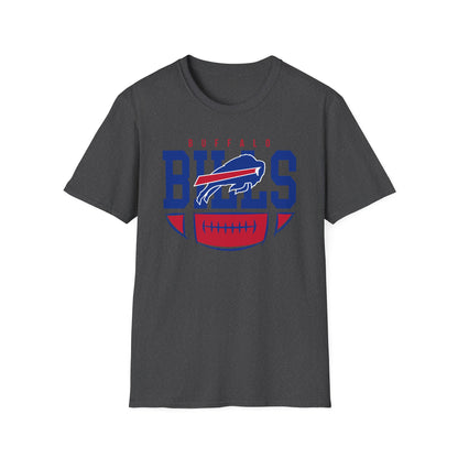 Buffalo Bills Unisex Softstyle T-Shirt | Game Day Attire, Sports Fan Apparel, Casual Wear, Gift for Sports Lovers