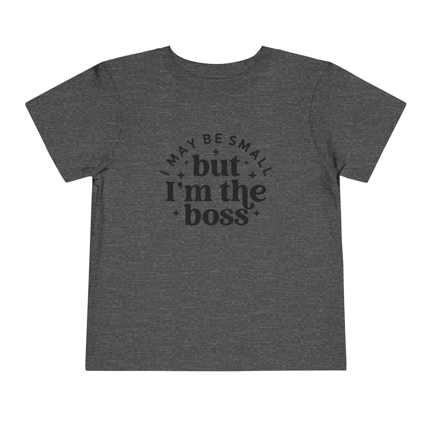 Toddler Boss Tee - Playful Short Sleeve T-Shirt, Kid's Gift, Birthday Outfit, Toddler Fashion, Parenting Humor