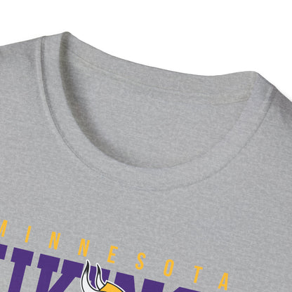 Minnesota Vikings Unisex T-Shirt - Softstyle Tee for Fans, Game Day Outfit, Unique Gift, Sports Apparel, Team Merchandise